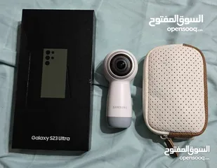  6 Samsung S23 Ultra + Camera 360 + Back Cover + power bank