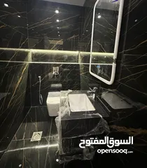 12 تشطيب فندقي مع تدفئة راكبة قرب امن ضاحية الرشيد