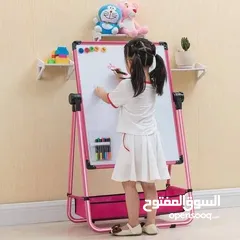  4 لوح تعليمي للاطفال مزدوج (وجهين) المنتج الاكثر طلبا للاطفال وطلاب المدارس