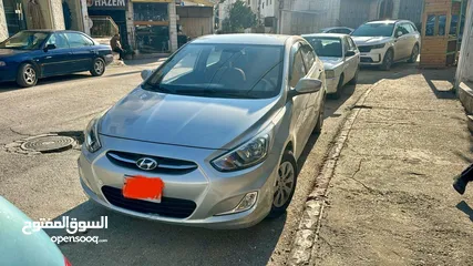  1 اكسنت بنزين مطور 1.6 غيار 4 بسعر55