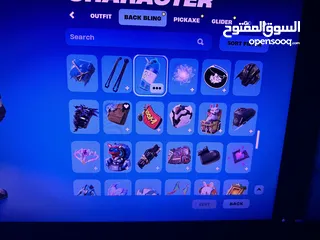  13 Fortnite account stacked