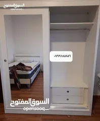  20 خزائن ملابس خشب لامنيت 18م جودة عالية تفصيل حسب الطلب والمقاس   خزائن ابواب او سحاب جميع الوان
