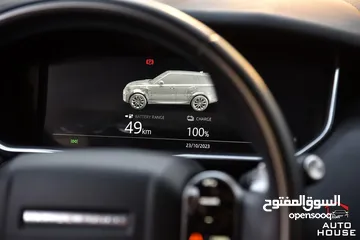  18 رنج روفر سبورت P400e HSE بلج ان هايبرد 2019 Range Rover Sport P400e HSE Plug-In Hybrid