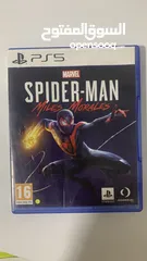  1 Spider-man miles morales  cd for ps5 شغال %100