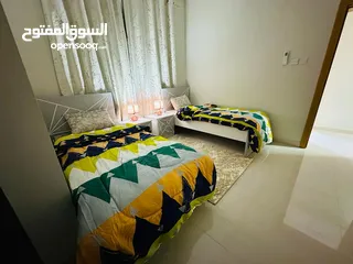  7 لايجار الشهري شقه غرفتين وصاله مفروشة سوبر كلاس