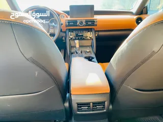  9 2024 LEXUS IS 350  F,  orgnal air bags,         Low km  9300،   بحالة الوكالة  ،أيرباك الوكالة