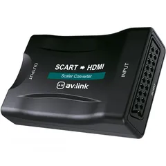  2 محول AV:Link Scart إلى HDMI - أسود