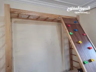  3 سلم تسلق حديد مونكي بار يتحمل 500 كيلو