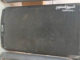  2 سماعات حفلات واعراس مستعمل بحاله جيده