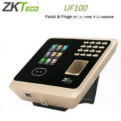  8 جهاز مراقبه حضور بصمة لمعرفة وقت حضور الموظفين ZKTeco UF-100 Time Attendance Device