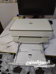  2 طابعه hp حديثه تحتوي على  الوان ترحيبيه