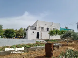  23 مزرعه للبيع  5 دونمات مع بيت