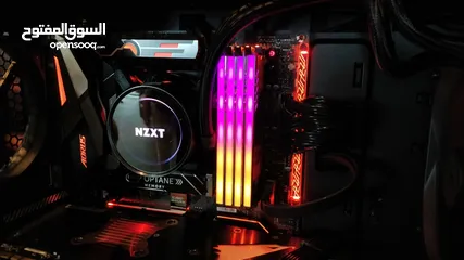  1 قطع كمبيوتر   CPU Core i5 9th Gen + Motherboard ASUS + HyperX Fury 8GB RGB x2