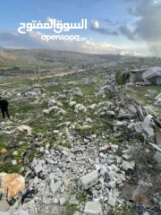  5 نمرة أرض للبيع او البدل ع سيارة بمنطقة روجيب مساحتها 600متر  واصلها خدمات  طابو نابلس