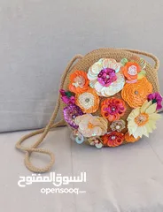  1 beaded handmade bag
