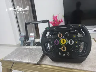  1 وحده تحكم دركسون بلايستيشن فراري مستعمل  Thrustmaster Ferrari F1 Add-On Wheel - Black  TM-WHL-ADDON