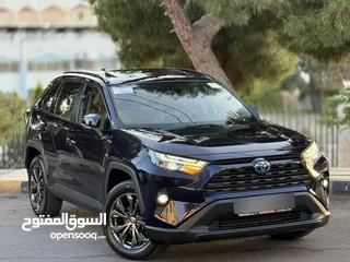  9 تويوتا راف فور 2022 نخب اوووول كلين تايتل عداد قليل فل كامل xle لون كحلي غرفه بيج جمرك حره جديد