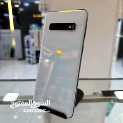  3 مستعمل اخو الجديد Samsung S10 رام  16 جيجا 128 بدون كرتونه هدية شاحن الاصلي متوفر توصيل