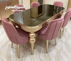  6 سفره 6 كراسي