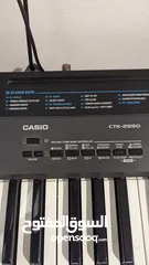  3 لوحة مفاتيح موسيقية كاسيو نظيف keyboard casio ctk-2550