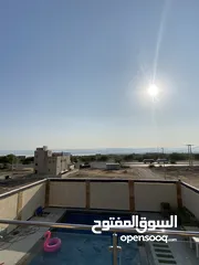  8 شالية باطلالة على بحر الميت للإيجار