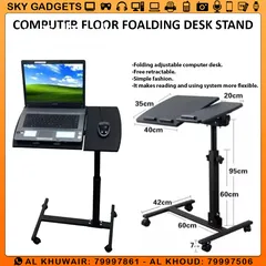  1 Computer Floor Folding Desk Stand ll Brand-New ll