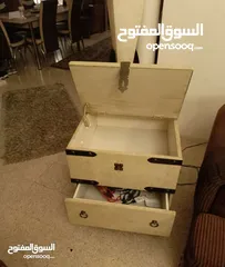  7 -طاولة جلوس امريكي مع ملحقين فخمة