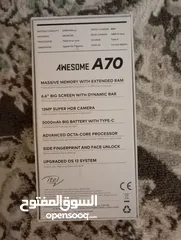  6 تلفون itel a70 للبيع مستعمل حاله جديد