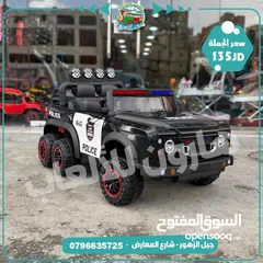  7 سيارة شحن 6 ماتور دفع رباعي مع موسيقى واناره و روموت كنترول و هزاز من المصنع مباشره بأفضل مواصفات ..