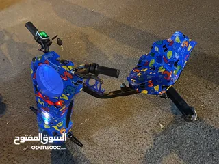  1 سكوتر كهربائي درفت 36ڤولت سريع  مستعمل (للاطفال فقط)