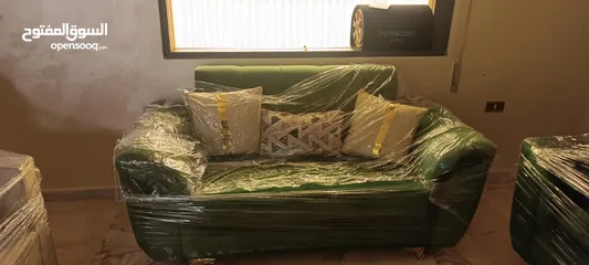 3 طقم كنب جديد غير مستعمل