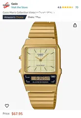  6 كاسيو اي كيو 800 فنتج  Casio AQ 800 vintage  (تصميم حديث يحاكي الثمانينات)