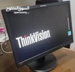  6 شاشة Think Vision Lenovo بمزايا وأسعار منافسة