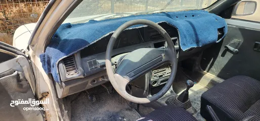  8 تويوتا كورولا موديل 88 للبيع لون ابيض ترخيص جديد