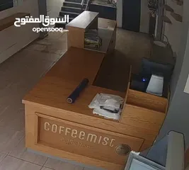  10 كاونتر خشب للمطاعم والمقاهي