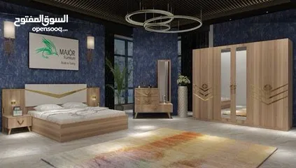  10 غرف نوم تركي تتكون من خمس قطع  بتصاميم مختلفه تناسب اذواقكم 