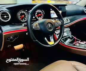  6 مرسيدس e200 2017 وارد غرغور  عداد 55000