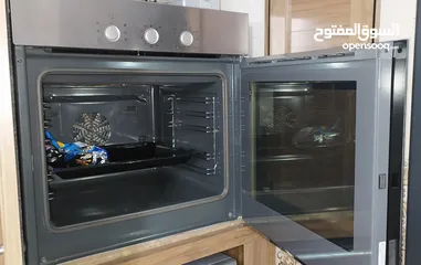  2 فرن مستعمل كهربائي تيربو نوعية بوش ألماني للبيع بسعر 250 شيكل لاستلامه من منطقة المخفية