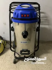 3 معدات مغسلة بحالة ممتازة (جيتور+شفاط+ماكينة بخار+طرمبة هواء)