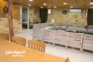  7 شاليه ريفي ضمن مزرعة زيتون  4 دونم بإطلالة خلابة ودائمة