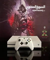  1 Xbox one s 1000 giga  مع العاب مملوكه مميزه