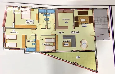  6 شقة للبيع عماره الليت 2 قرب برافو امتداد حي المسك مطله من الجنوب ع حي طيبه العامريه دخله صيدليه لانا
