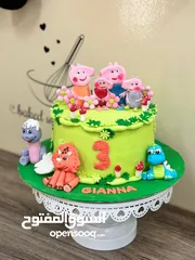  1 Fondant birthday cake