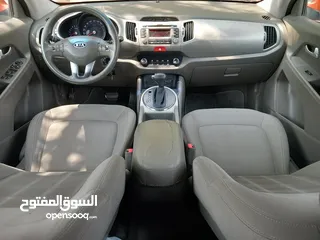  13 KIA SPORTAGE 2011 GCC FREE ACCIDENT 2.4L