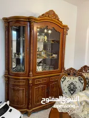  2 طاولة سفرة مع 6 كراسي
