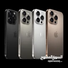 6 iPhone 16 Pro Max (256 GB) ايفون 16 برو ماكس جديد مسكر بالكرتونة وارد الشرق الاوسط