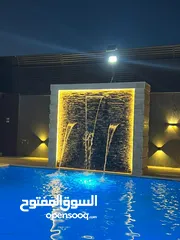  4 شاليه فاخر للايجار - طريق البحر الميت - الراما