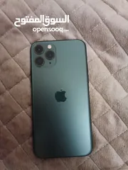  1 آيفون 11 برو iPhone 11 Pro مستعمل بحالة ممتازة  مبدل بطارية نسبة 100 سبب البيع صحلي 13 برو ماكس