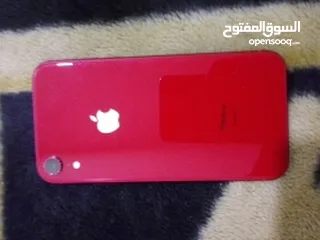  2 جهاز ايفون xr احمر 64 جيجا GSM