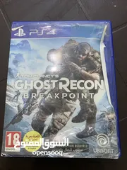  6 لعبة قراند 5 للبيع بدون اي خدش و اصلي مستعمله جديد وبالاضافه مع لعبه CHOST RECON بالغه العربيه